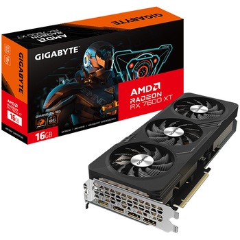 Placa Video GIGABYTE RADEON RX 7600 XT GAMING OC, 16GB GDDR6, 128-bit Placa Video GIGABYTE RADEON RX 7600 XT GAMING OC, 16GB GDDR6, 128-bit