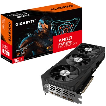 Placa video GIGABYTE Radeon RX 7800 XT GAMING OC, 16GB GDDR6, 256-bit Placa video GIGABYTE Radeon RX 7800 XT GAMING OC, 16GB GDDR6, 256-bit