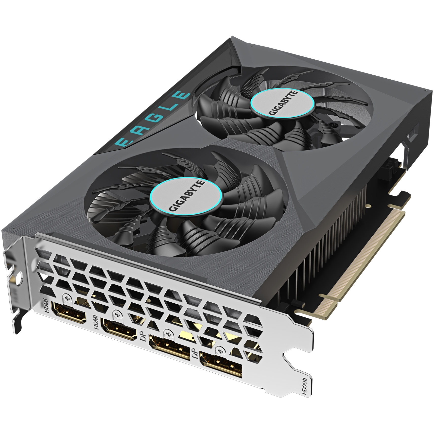 Placa Video Gigabyte GeForce® RTX™ 3050 EAGLE OC, 6GB GDDR6, 96