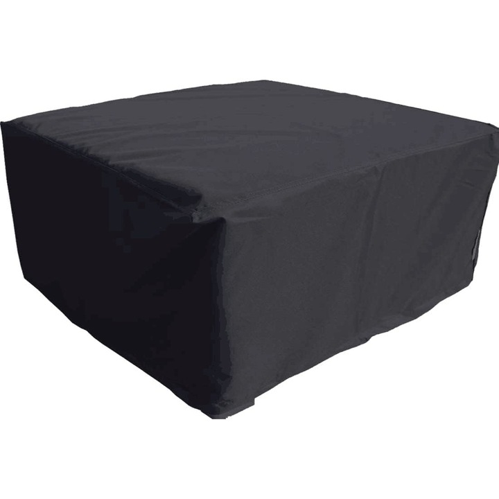 Husa de protectie pentru mobilier gradina, Oxford 210D, Rezistent la apa, 213x132x74 cm, Negru