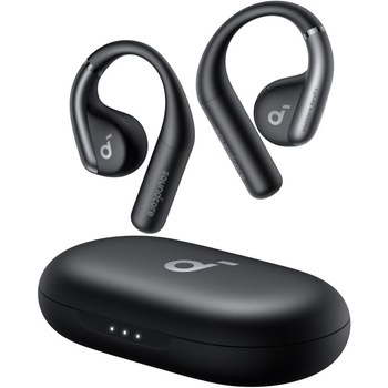Casti Open-Ear Anker Soundcore AeroFit, True Wireless, Bluetooth 5.3, IPX7, Negru