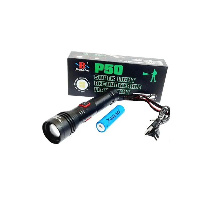 Фенер с батерия P50