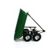 Carucior de gradina, sarcina maxima 300 kg, cupa rabatabila, maner lung cu burete antiderapant, MyStyle®