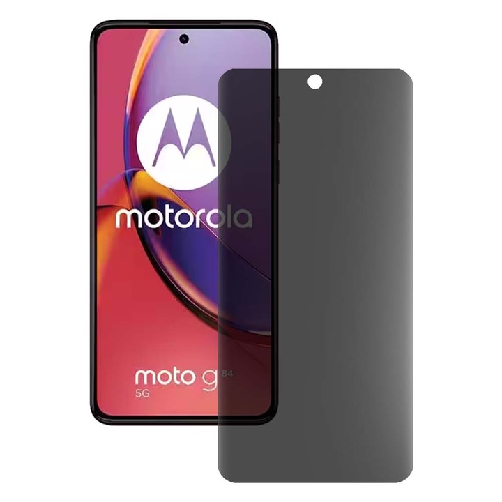 SILKASE matt adatvédő fólia Motorola Moto G84-hez, képernyővédő, szilikon