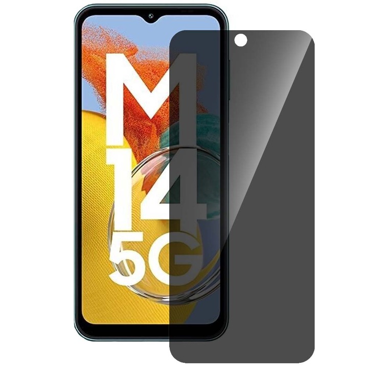 SILKASE adatvédelmi fólia Samsung Galaxy M14-hez, képernyővédő, szilikon