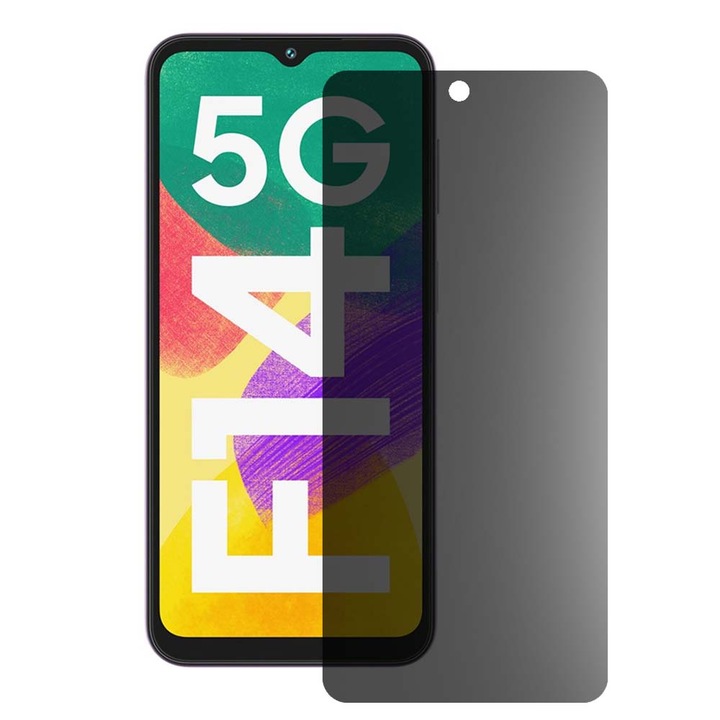 SILKASE matt adatvédő fólia Samsung Galaxy F14-hez, képernyővédő, szilikon