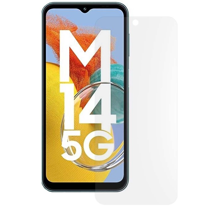 SILKASE matt fólia Samsung Galaxy M14-hez, képernyővédő, szilikon