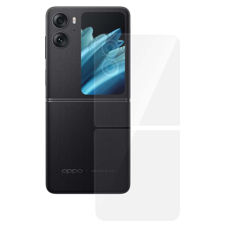 SILKASE hátfólia Oppo Find N2 Fliphez, hátvédelem, megújuló szilikon