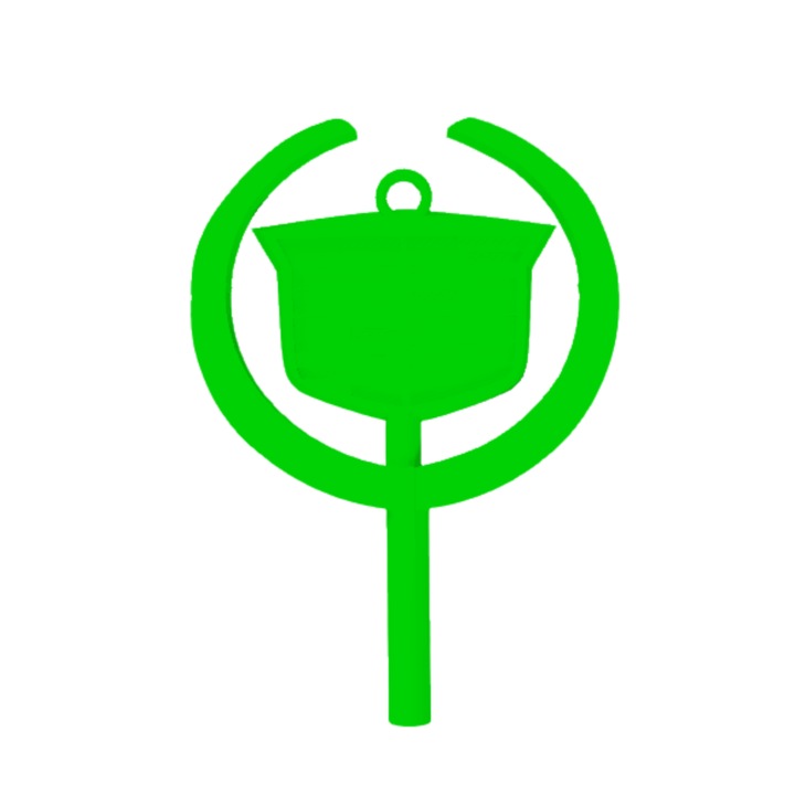 Kulcstartó, "CADILLAC", 85X 60 mm zöld