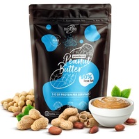 Unt de Arahide Pudra Nustino, cu 90% Mai Putina Grasime, Fara Zahar, Proteine Ridicate, Putine Calorii, Fara ulei de Palmier, Vegan, 400g