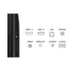 Televizor TCL QLED 43C655, 108 cm, Smart Google TV, 4K Ultra HD, Clasa F (Model 2024)