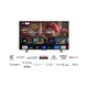 Televizor TCL QLED 43C655, 108 cm, Smart Google TV, 4K Ultra HD, Clasa F (Model 2024)