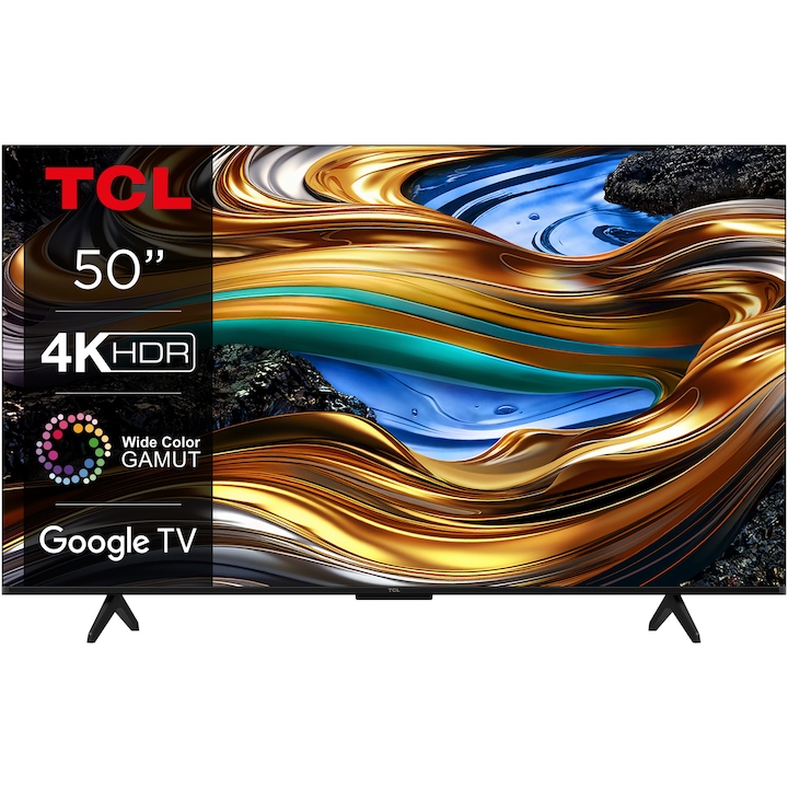 TCL 50P755 Smart LED Televízió, 127 cm, 4K,UHD, HDR, Google TV