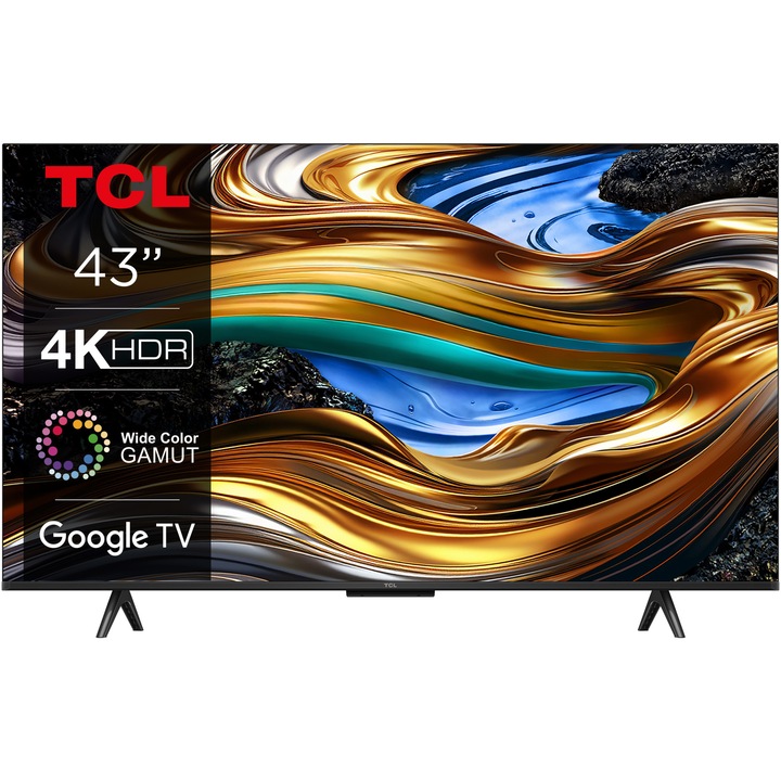 TCL 43P755 Smart LED Televízió, 109 cm, 4K,UHD, HDR, Google TV