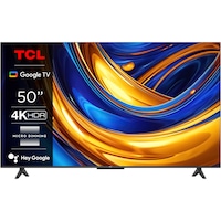 Televizor TCL LED 50P655, 126 cm, Smart Google TV, 4K Ultra HD, Clasa F (Model 2024)