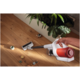 Вертикална прахосмукачка Miele Duoflex HX1 12377800, 2 в 1, 210 W, 0.3 л, Автономност 55 мин., Хигиенен филтър, Технология Vortex, Червен