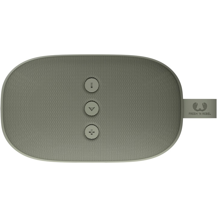 Fresh 'n Rebel Rockbox Bold X hordozható hangszóró, Bluetooth, IPX7, szárított zöld