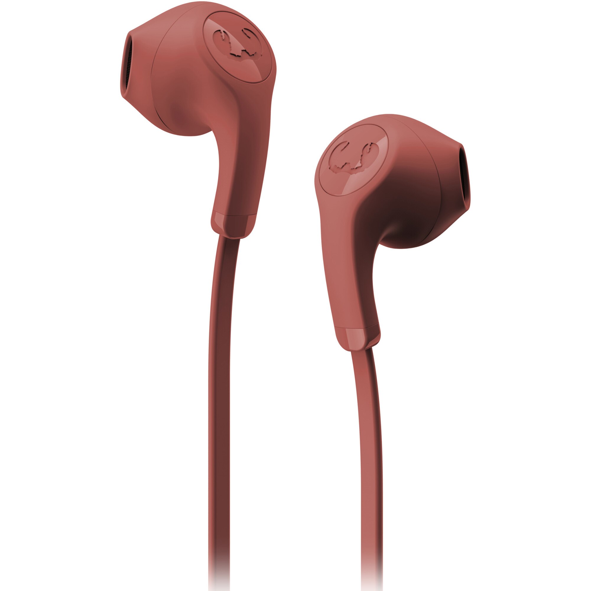 Casti In-Ear Fresh 'n Rebel Flow, Microfon, Cu fir, Safari Red