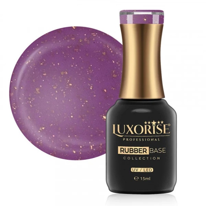 Oja Rubber Base LUXORISE Glamour Collection - Mauve 15ml