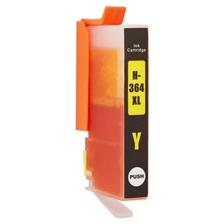 Cartus cerneala compatibil HP 364XL, CB325EE, yellow, 18 ml, 750 pagini