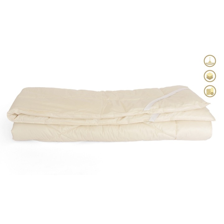 Protectie Saltea Confort Lana, 160x200 cm