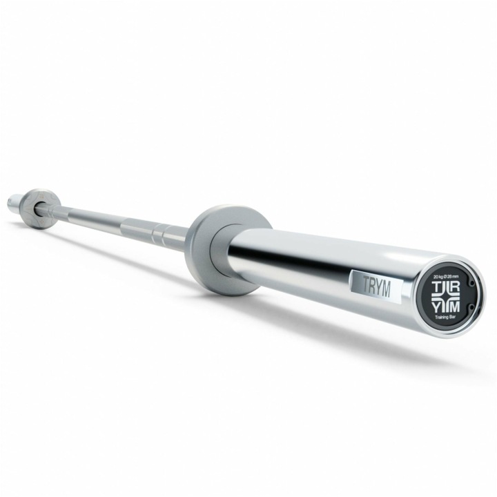 Bara olimpica Trym 20 Kg, 50/51 mm, otel, Gorilla Sports