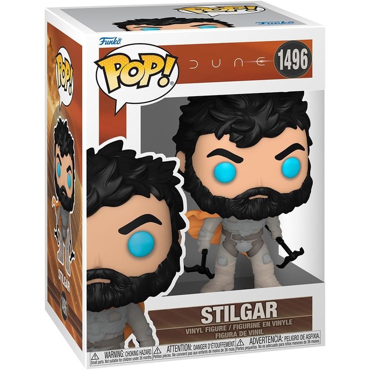 Figurina - Pop! Dune 2: Stilgar, Gri, cm