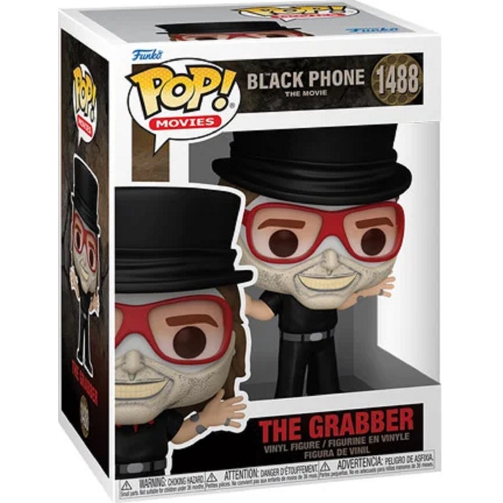 Figura - Pop! Movies - Black Phone - The Grabber, többszínű, 9,5 cm