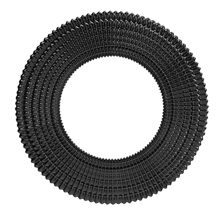Furtun de absorbtie si aspiratie Cellfast Basse Flex, 32 mm, 25 m, negru