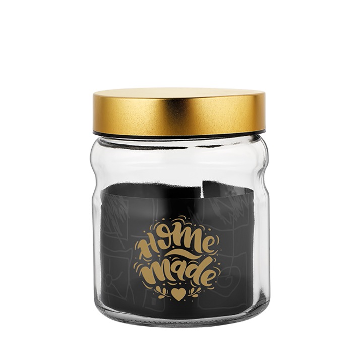 Буркан Merkanlar, Метален капак, 900cc Златист