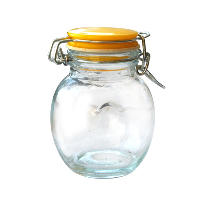 Бурканче HORECANO, с клипс кръгло, 120ml