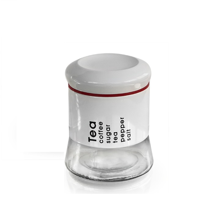 Буркан HORECANO, 650ml, БЯЛ, Чай