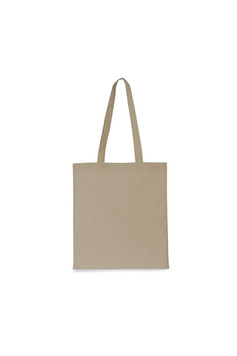 Памучна пазарска чанта, 38x42x1 cm KI0223, мокър пясък