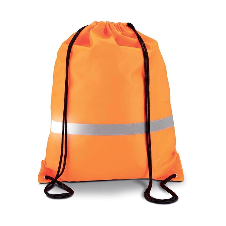 Rucsac cu sistem de tragere, 34x44x1 cm KI0109, Orange Magma