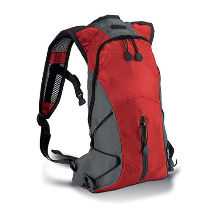 Rucsac sport Hydra, 21x37x10 cm KI0111, Red, Dark Grey