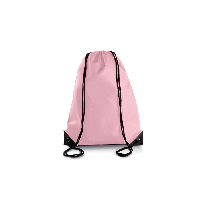 Раница със система за издърпване, 44x34 см KI0104, Розова