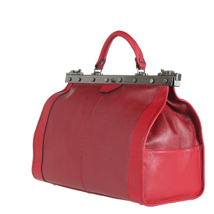 Valódi bőr kézitáska 83251.56, Katana, magasság szín