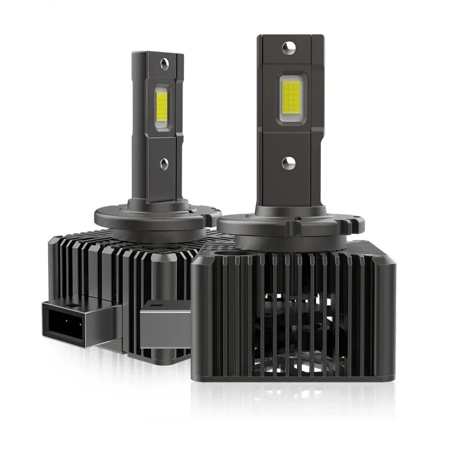 Комплект от 2 LED крушки D3S за преобразуване на ксенон в LED Plug&Play ...