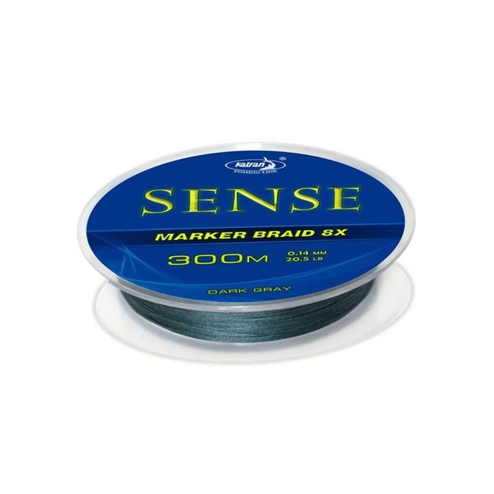 Fir textil Katran Sense Marker Braid Dark Gray 0.14mm/9.29kg/300m