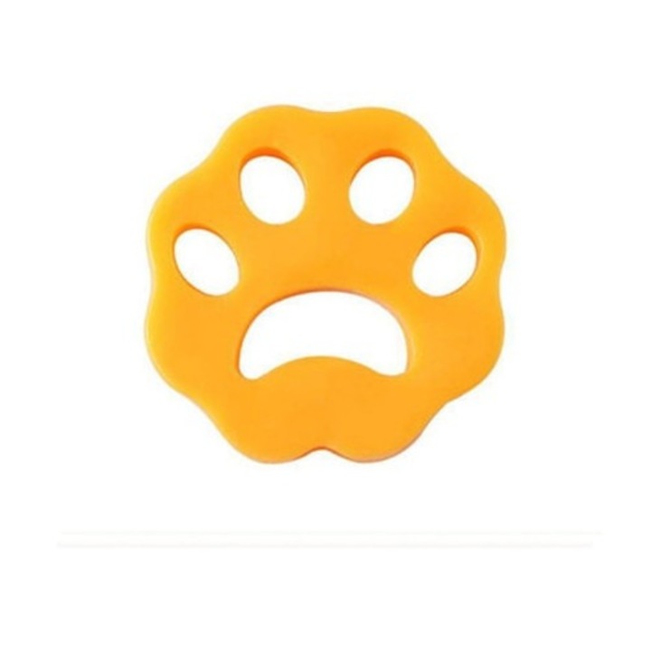 Set 2 perii de par pentru caini si pisici, Silicon, Galben, Dactylion®