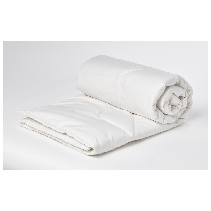 Pilota Confort Merino - Clasic N2, 200x200 cm, umplutura Lana Merinos si invelis Bumbac