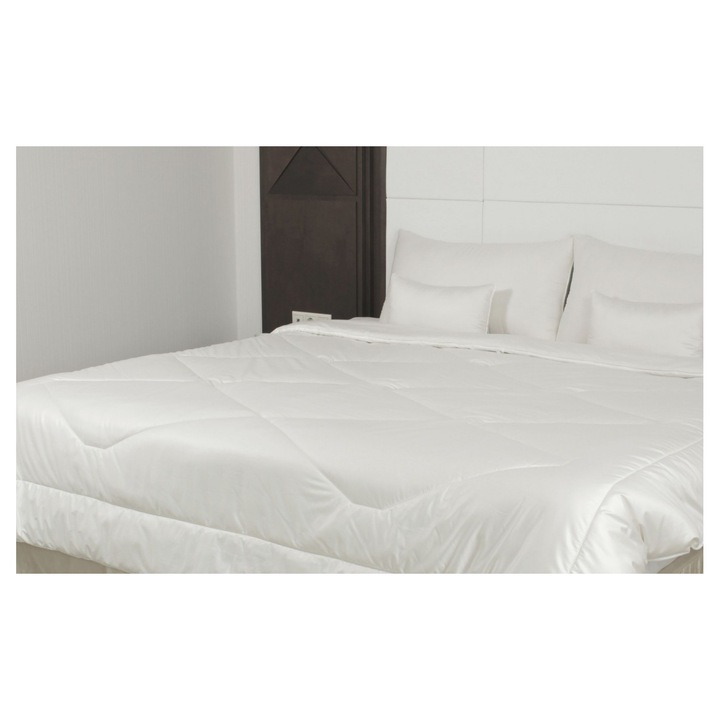 Pilota Confort Merino - Clasic N2, 200x200 cm, umplutura Lana Merinos si invelis Bumbac