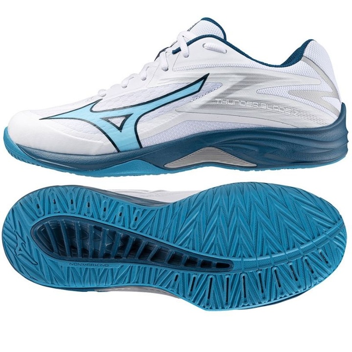 Pantofi sport, Mizuno, BM190800, alb, Alb