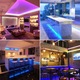 Motek™ Led Strip 5 méter, IP65, 5050 RGB, 56 LED/m, öntapadós, távirányítóval