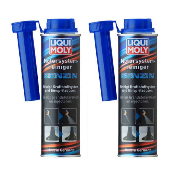 Комплект добавка за бензин Liqui Moly, почистване на бензинова инжекционна система 300 ml
