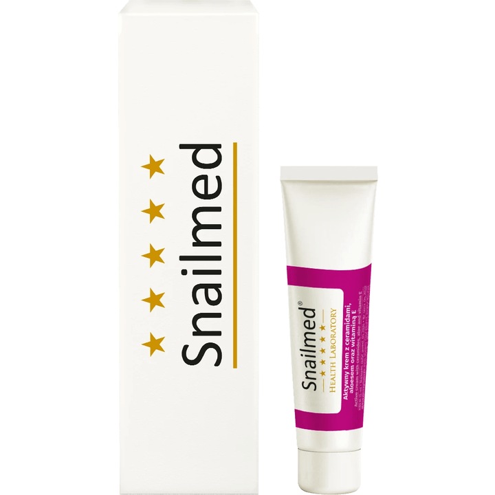 Crema de maini, Snailmed, Cu ceramide, aloe si vitamina E, 15 ml