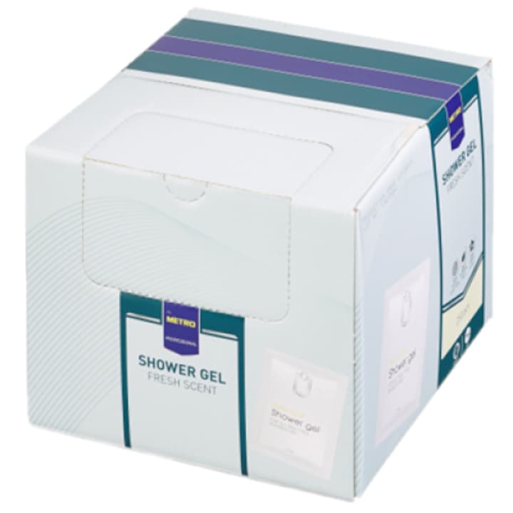 Gel de dus la plic, 250 x 7 ml, Metro Professional