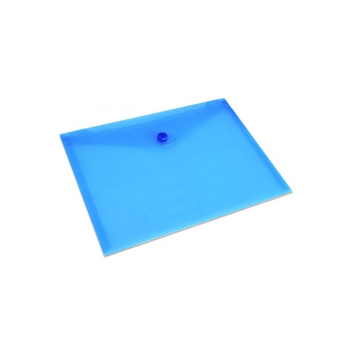 Set 7 x Mapa A5 cu Buton, Albastru