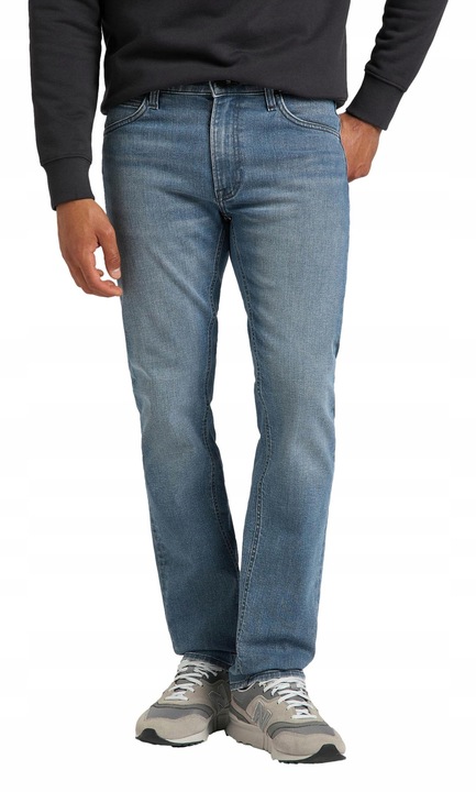 Férfi farmer, Lee, pamut, kék, W33 L30