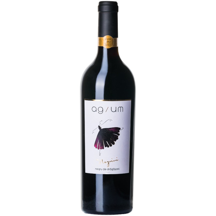Vin Rosu Negrini Agum, Negru de Dragasani, Sec, 0.75l